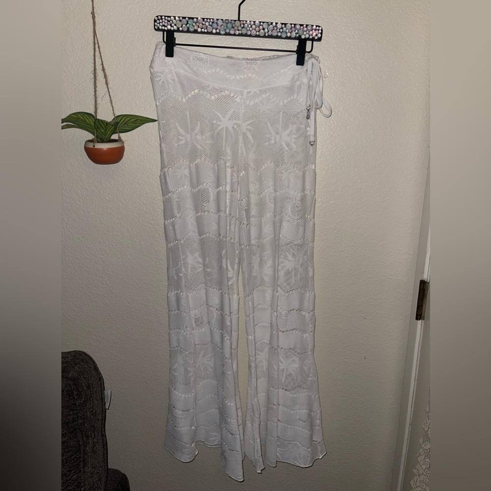 DIA collection overlay flared pants